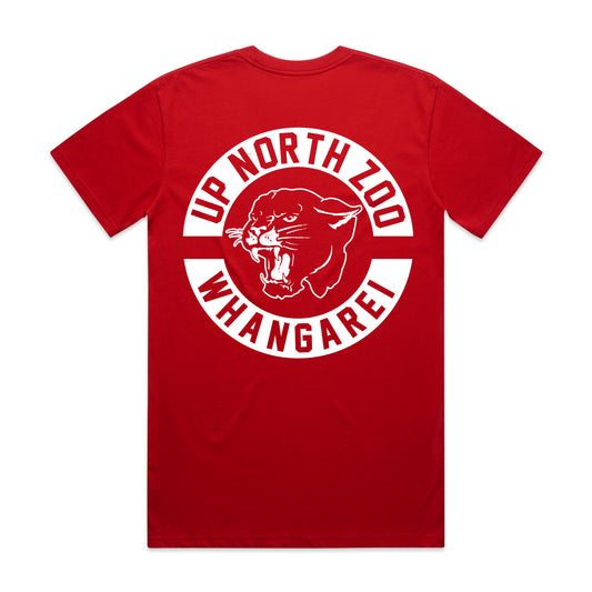Patch Whangarei (White and Cardinal red)